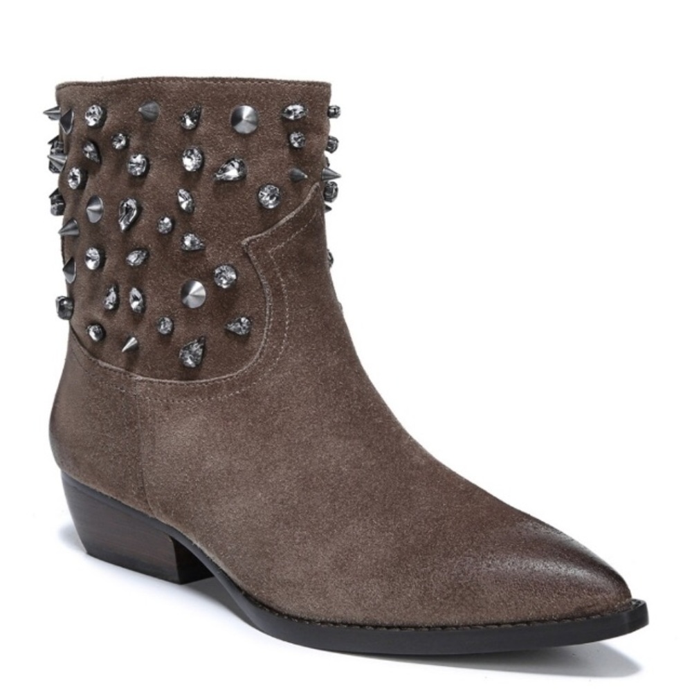 Sam edelman avril studded bling ankle boots nwob - Picture 4 of 8
